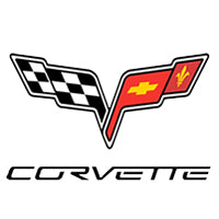 a picture showing the logo of Corvette